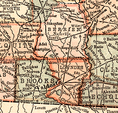 Lowndes County Railroads