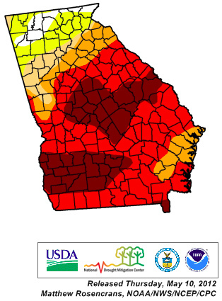 drought in south Georgia