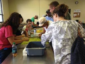 300x225 Just a few more, in Canning Class at Lowndes High School, by Gretchen Quarterman, for Okra Paradise Farms, 18 June 2014