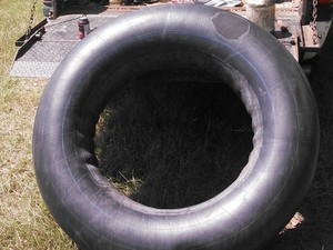 300x225 Prepared, in Flat tractor tire, by John S. Quarterman, for OkraParadiseFarms.com, 3 September 2014