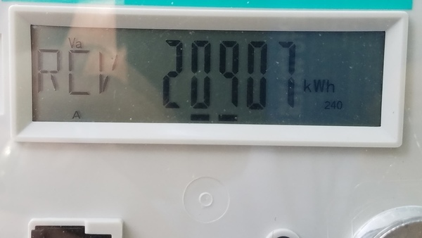 Received: 20907 kWh