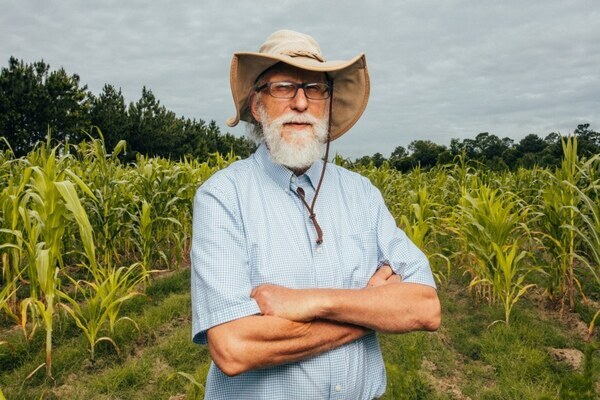 [John Quarterman on his farm in Lowndes County, Ga. Matt Odom / for NBC News]