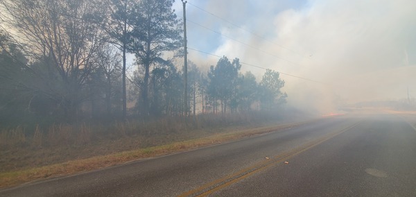 Fire at Quarterman Road