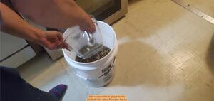 [Add sugar water to grape husks, 2025-09-09 --Okra Paradise Farms]