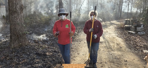 [Mary Clement and Gretchen, 2026-01-06, 5-acre prescribed burn --jsq for OPF]