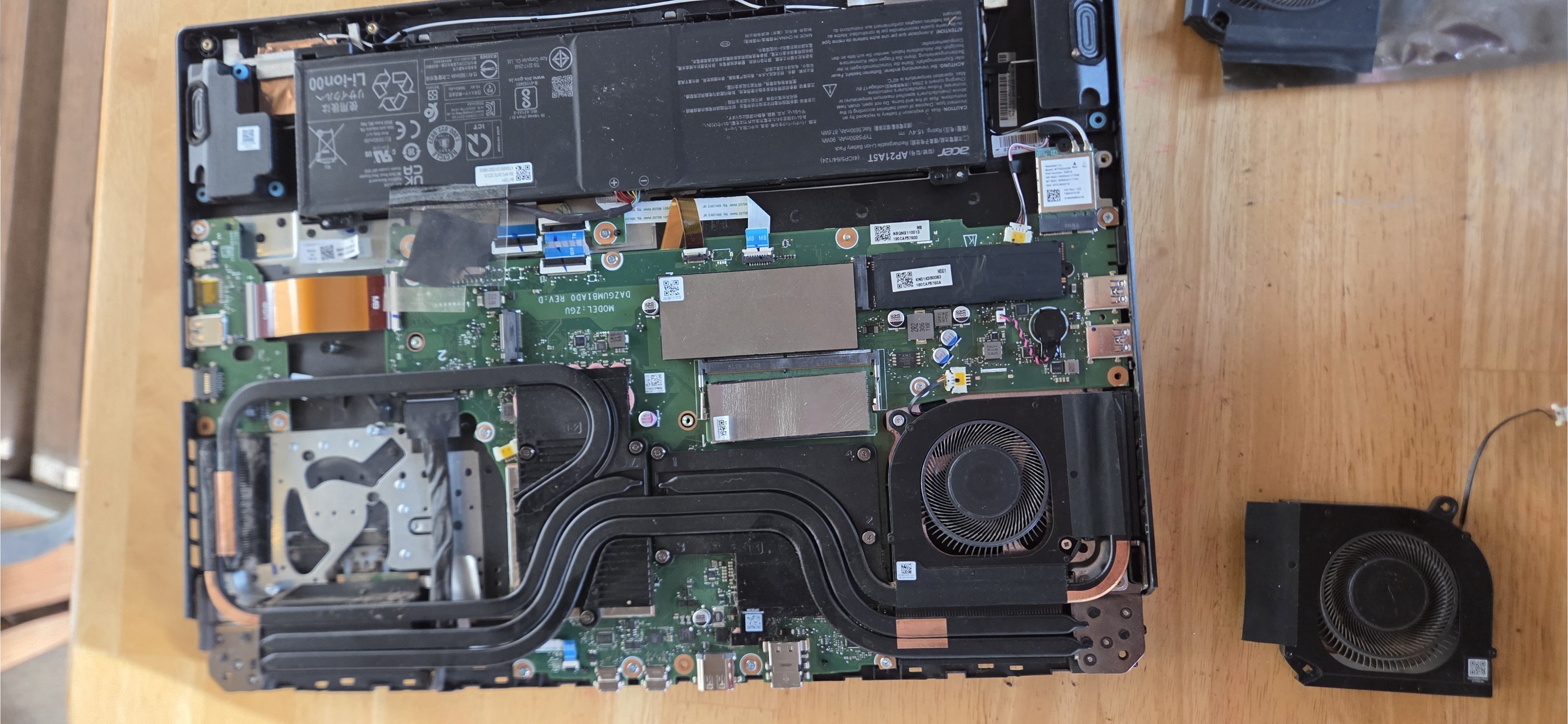 New fan ready to go in